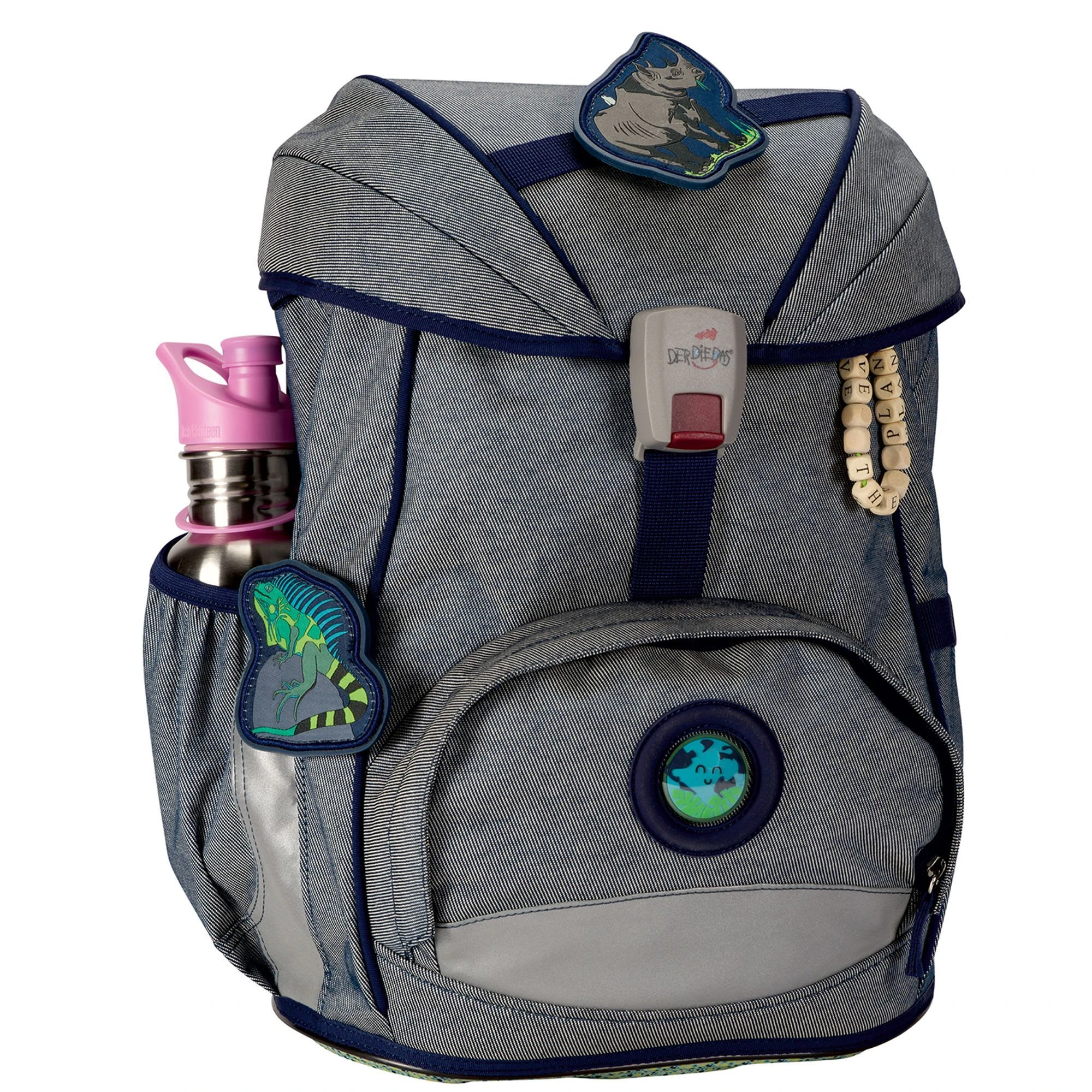 DerDieDas ErgoFlex Eco Schulranzen-Set 5tlg. In Blue Planet 3 DerDieDas ErgoFlex Eco Schulranzen-Set 5tlg. In Blue Planet – Bild 3