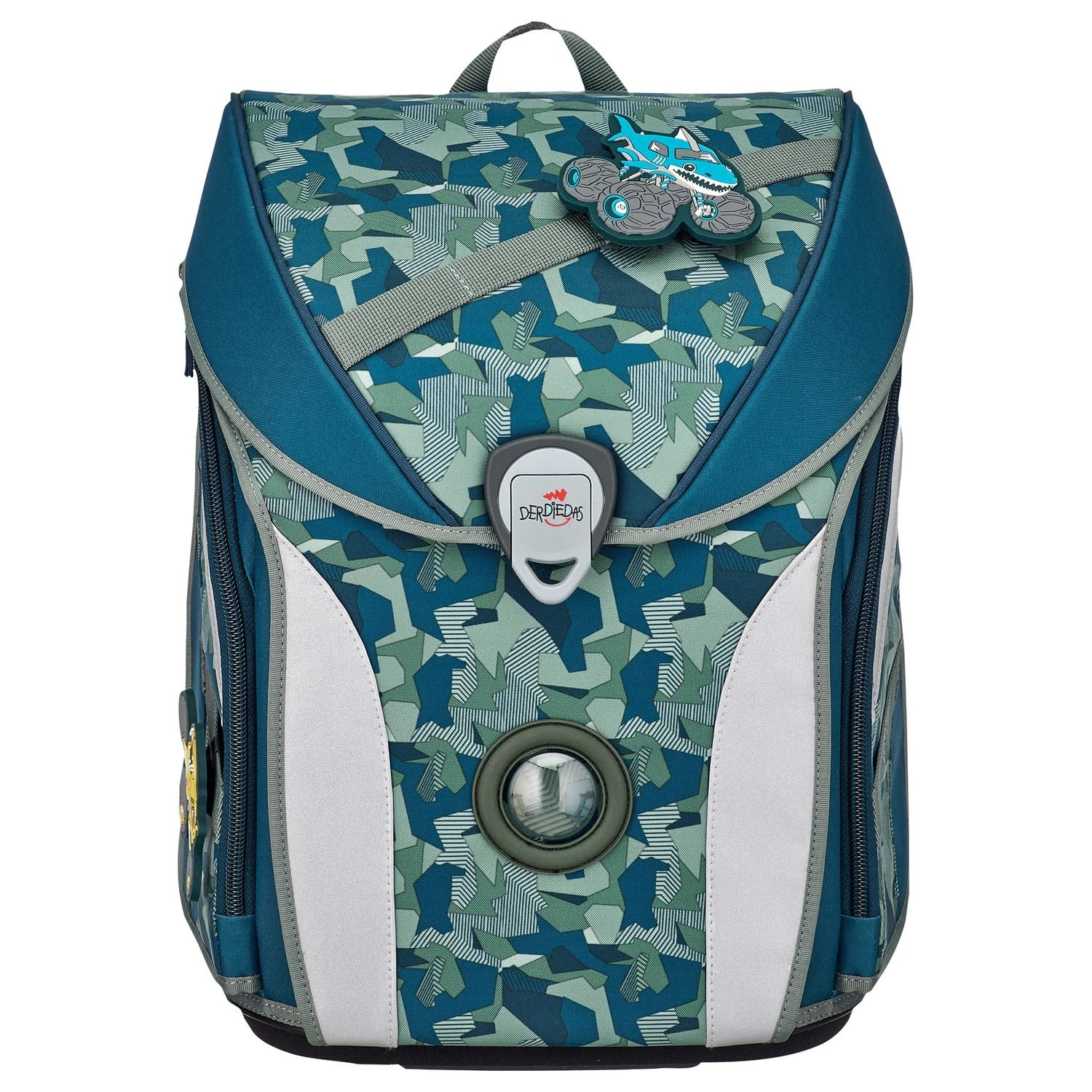 DerDieDas ErgoFlex Max - Schulranzen Set 5tlg. 950g In Monster Truck 2 DerDieDas ErgoFlex Max - Schulranzen Set 5tlg. 950g In Monster Truck – Bild 2