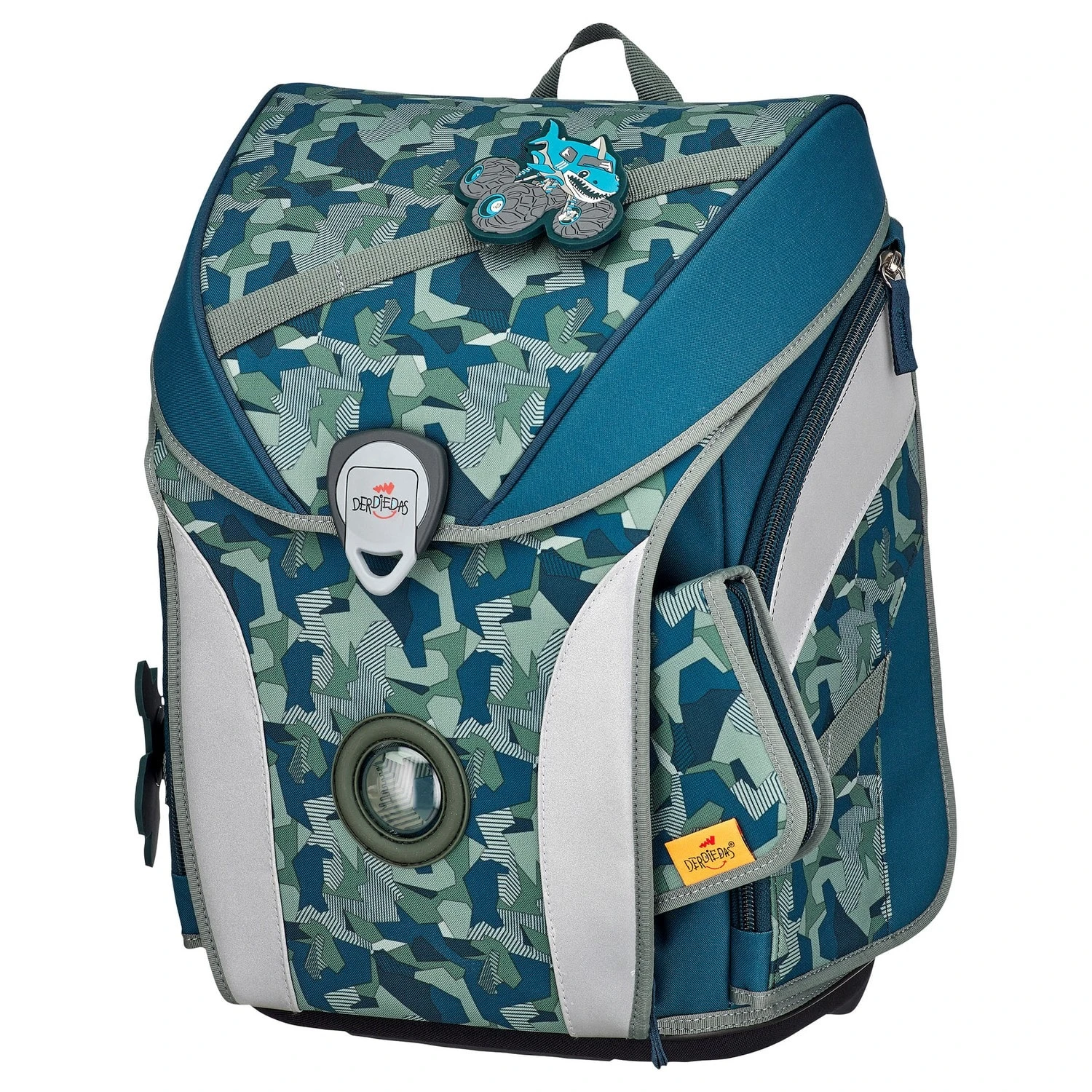 DerDieDas ErgoFlex Max - Schulranzen Set 5tlg. 950g In Monster Truck 3 DerDieDas ErgoFlex Max - Schulranzen Set 5tlg. 950g In Monster Truck – Bild 3