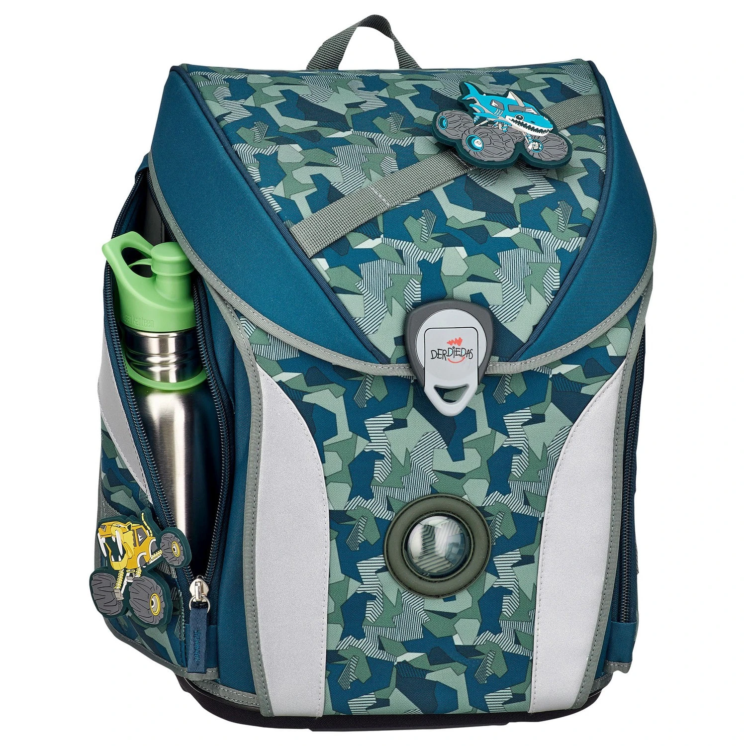 DerDieDas ErgoFlex Max - Schulranzen Set 5tlg. 950g In Monster Truck 5 DerDieDas ErgoFlex Max - Schulranzen Set 5tlg. 950g In Monster Truck – Bild 5