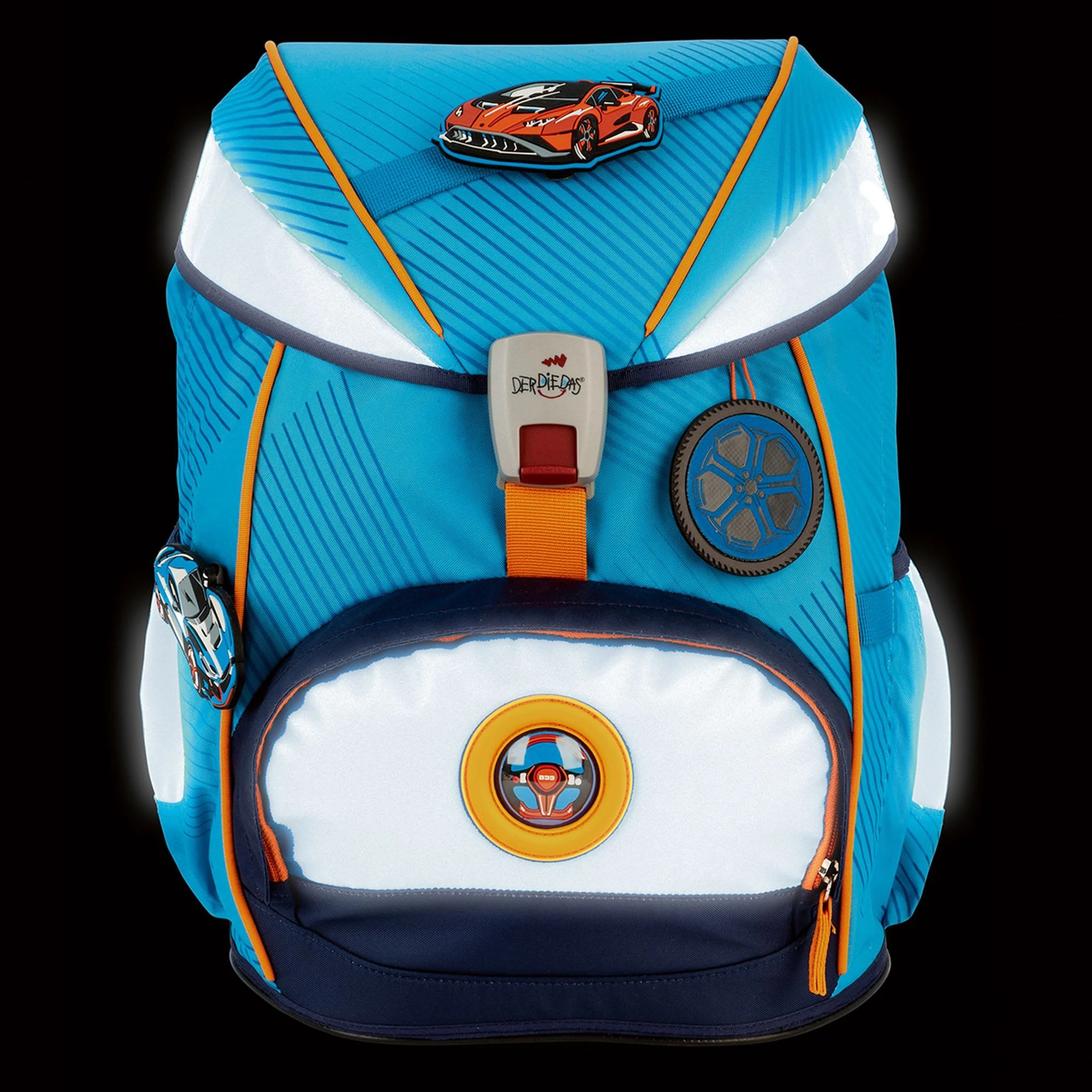 DerDieDas ErgoFlex Superflash Schulranzen-Set In Supercar 5 DerDieDas ErgoFlex Superflash Schulranzen-Set In Supercar – Bild 5