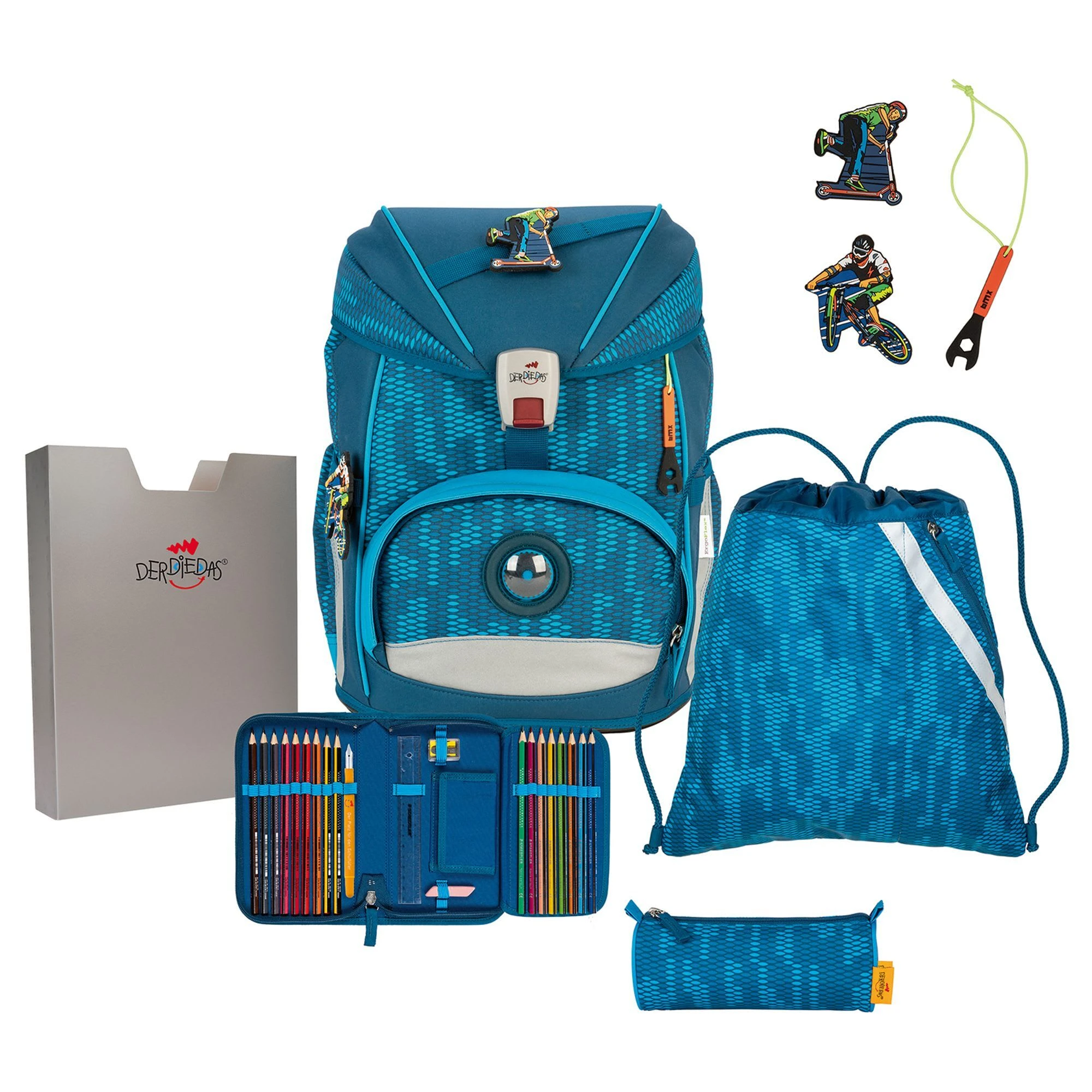 DerDieDas Ergoflex Superlight Schulranzen-Set 5tlg. In Trendsport 1 DerDieDas Ergoflex Superlight Schulranzen-Set 5tlg. In Trendsport