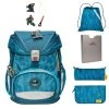 DerDieDas Grundschulranzen ErgoFlex Superlight Trendsport 5-teiliges Set In Blau