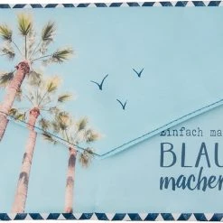 Die Spiegelburg Schlamper-/Allzweckmäppchen Reisezeit - Blau Machen