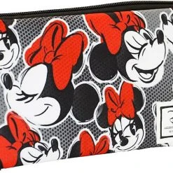 Disney Mickey Mouse & Friends Triple-Schlampermäppchen Disney Minnie Mouse Retro, Unbefüllt