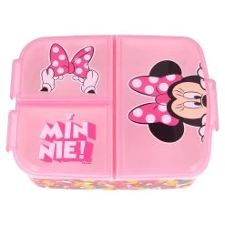 Disney Minnie Mouse Brotdose Minnie Mouse Mit 3-Fach-Unterteilung In Bunt