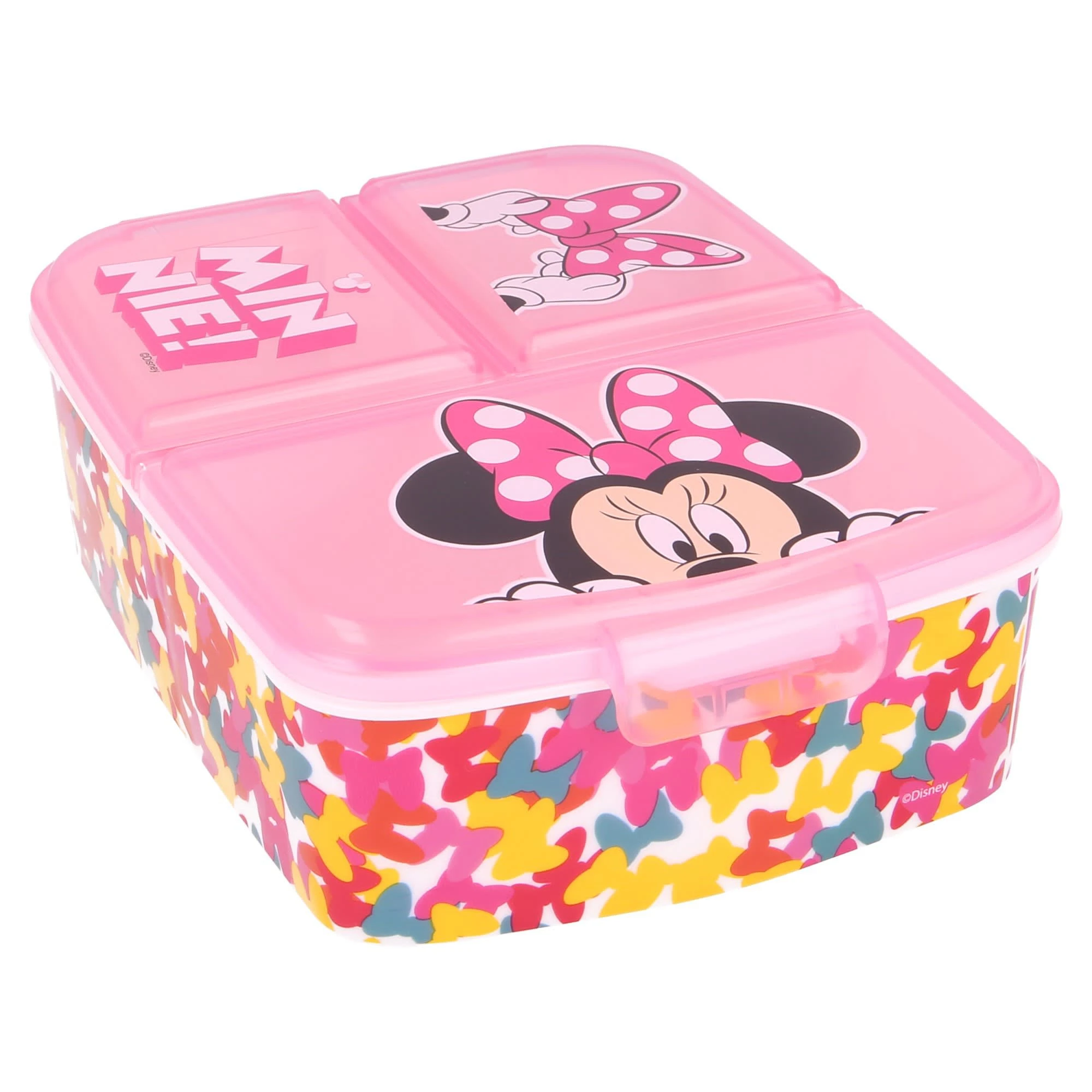 Disney Minnie Mouse Brotdose Minnie Mouse Mit 3-Fach-Unterteilung In Bunt 4 Disney Minnie Mouse Brotdose Minnie Mouse Mit 3-Fach-Unterteilung In Bunt – Bild 4