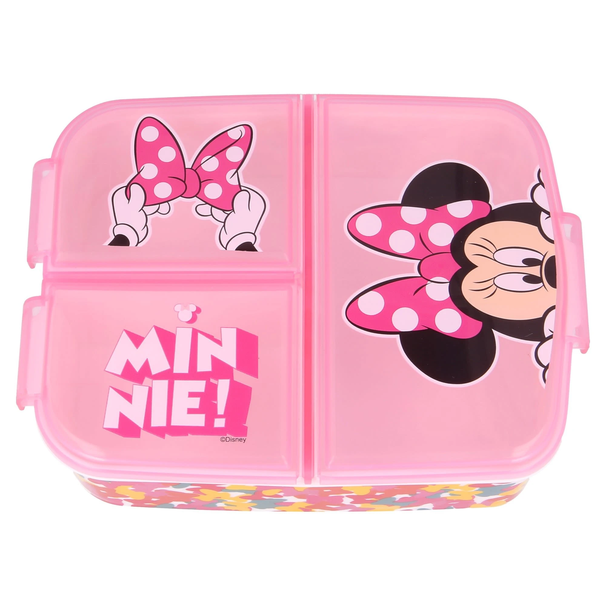 Disney Minnie Mouse Brotdose Minnie Mouse Mit 3-Fach-Unterteilung In Bunt 1 Disney Minnie Mouse Brotdose Minnie Mouse Mit 3-Fach-Unterteilung In Bunt