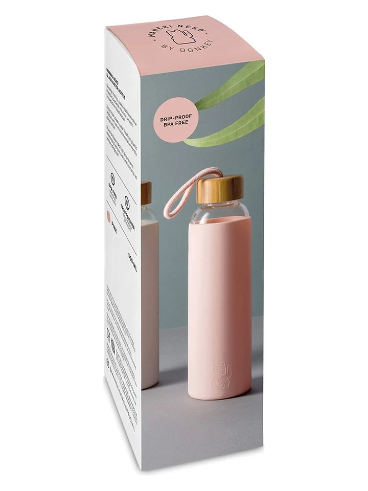 Donkey Products Trinkflasche "Neko" In Rosa - 500 Ml 2 Donkey Products Trinkflasche "Neko" In Rosa - 500 Ml – Bild 2