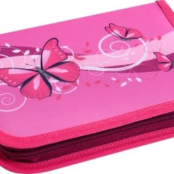 Eberhard Faber Federmäppchen Schmetterling Befüllt, 32-tlg.