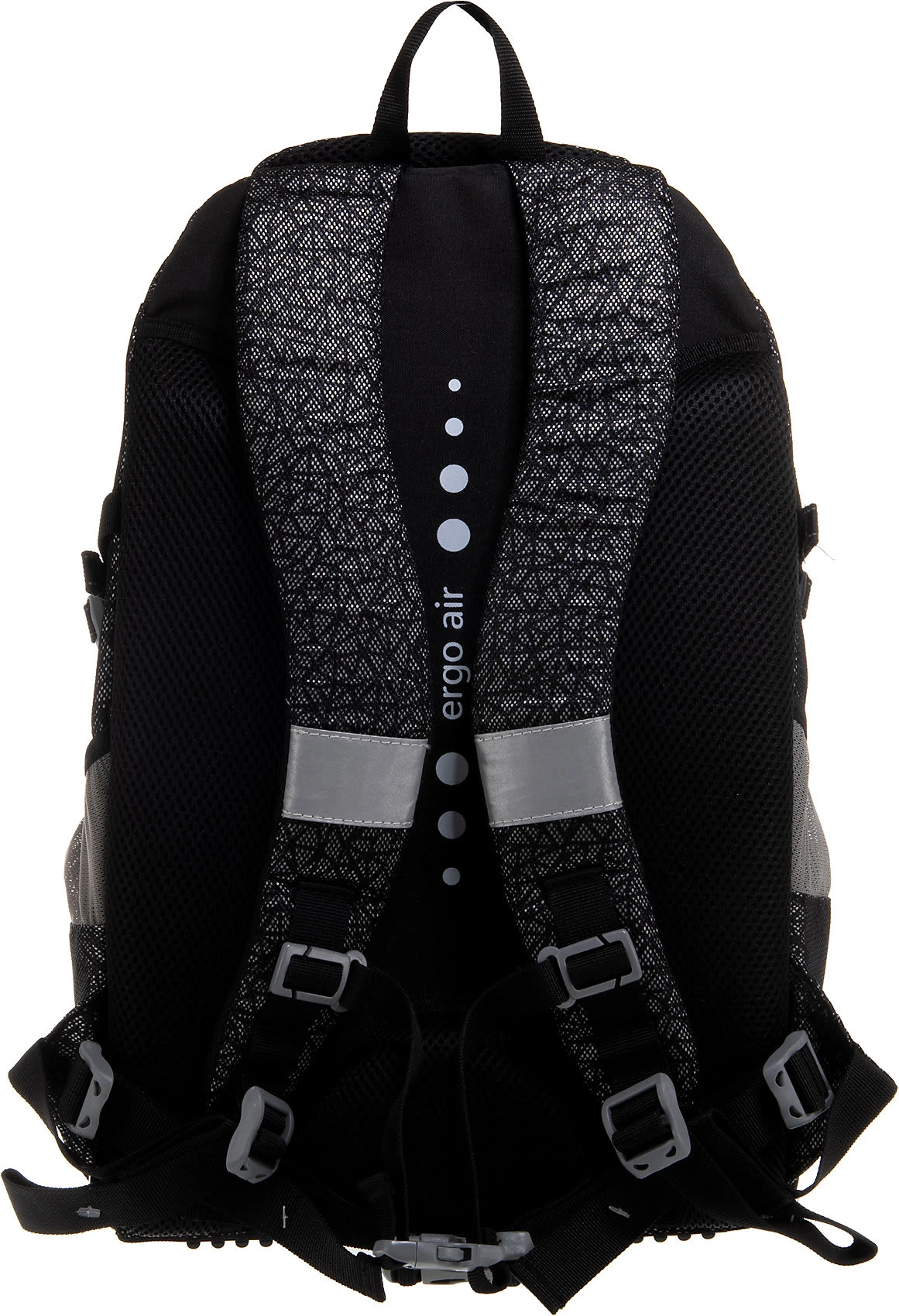 Eberhard Faber Schulrucksack X-Style Grau/schwarz 2 Eberhard Faber Schulrucksack X-Style Grau/schwarz – Bild 2