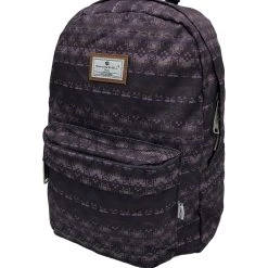Enflame Design Schultasche Rucksack 2 Fächer Backpack Leicht Gepolstert In Lila