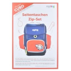 Ergobag Cubo/cubo Light Seitentaschen-Zipset Orange, 3-tlg. 3 Ergobag Cubo/cubo Light Seitentaschen-Zipset Orange, 3-tlg. -Yeaz Geschäft ergobag cubo cubo light seitentaschen zipset orange 3 tlg 1