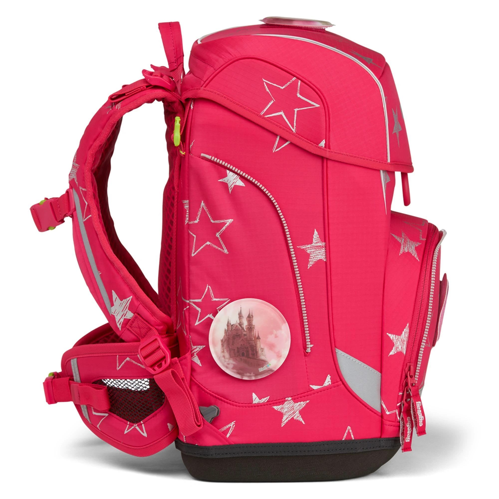 Ergobag Cubo Light Schulranzen-Set 5 Tlg. Inkl. Klettie-Set In Cinbärella 3 Ergobag Cubo Light Schulranzen-Set 5 Tlg. Inkl. Klettie-Set In Cinbärella – Bild 3