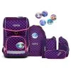 Ergobag Cubo Light Schulranzen-Set 6tlg. Inkl. Klettie-Set In Perlentauchbär