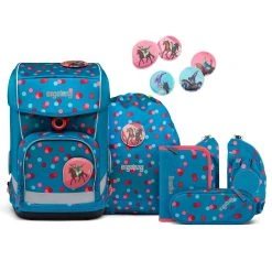 Ergobag Cubo Light Schulranzen-Set 6tlg. Inkl. Klettie-Set In Voltibär
