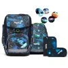 Ergobag Cubo Schulranzen-Set 5tlg. Inkl. Klettie-Set In Bär Anhalter Durch Die Galaxis