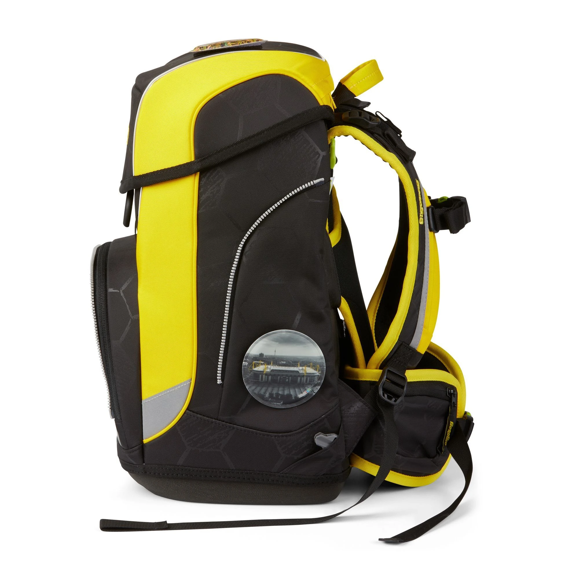 Ergobag Cubo Schulranzen-Set 5tlg. Inkl. Klettie-Set In Borussia Dortmund 3 Ergobag Cubo Schulranzen-Set 5tlg. Inkl. Klettie-Set In Borussia Dortmund – Bild 3