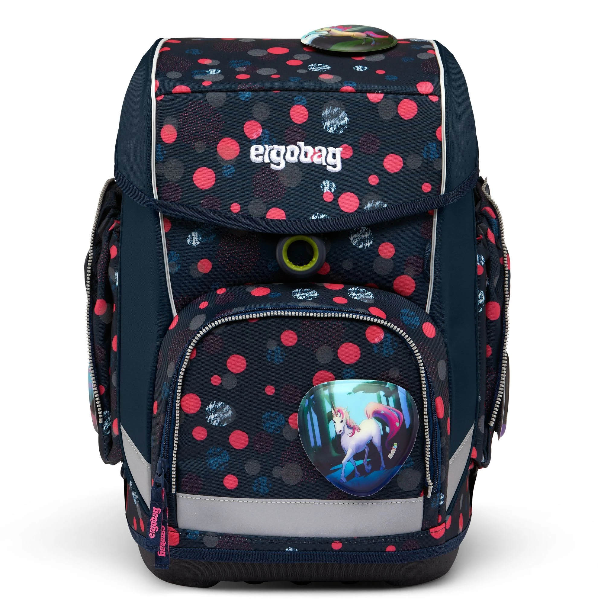 Ergobag Cubo Schulranzen-Set 5tlg. Inkl. Klettie-Set In Phantbärsiewelt 2 Ergobag Cubo Schulranzen-Set 5tlg. Inkl. Klettie-Set In Phantbärsiewelt – Bild 2