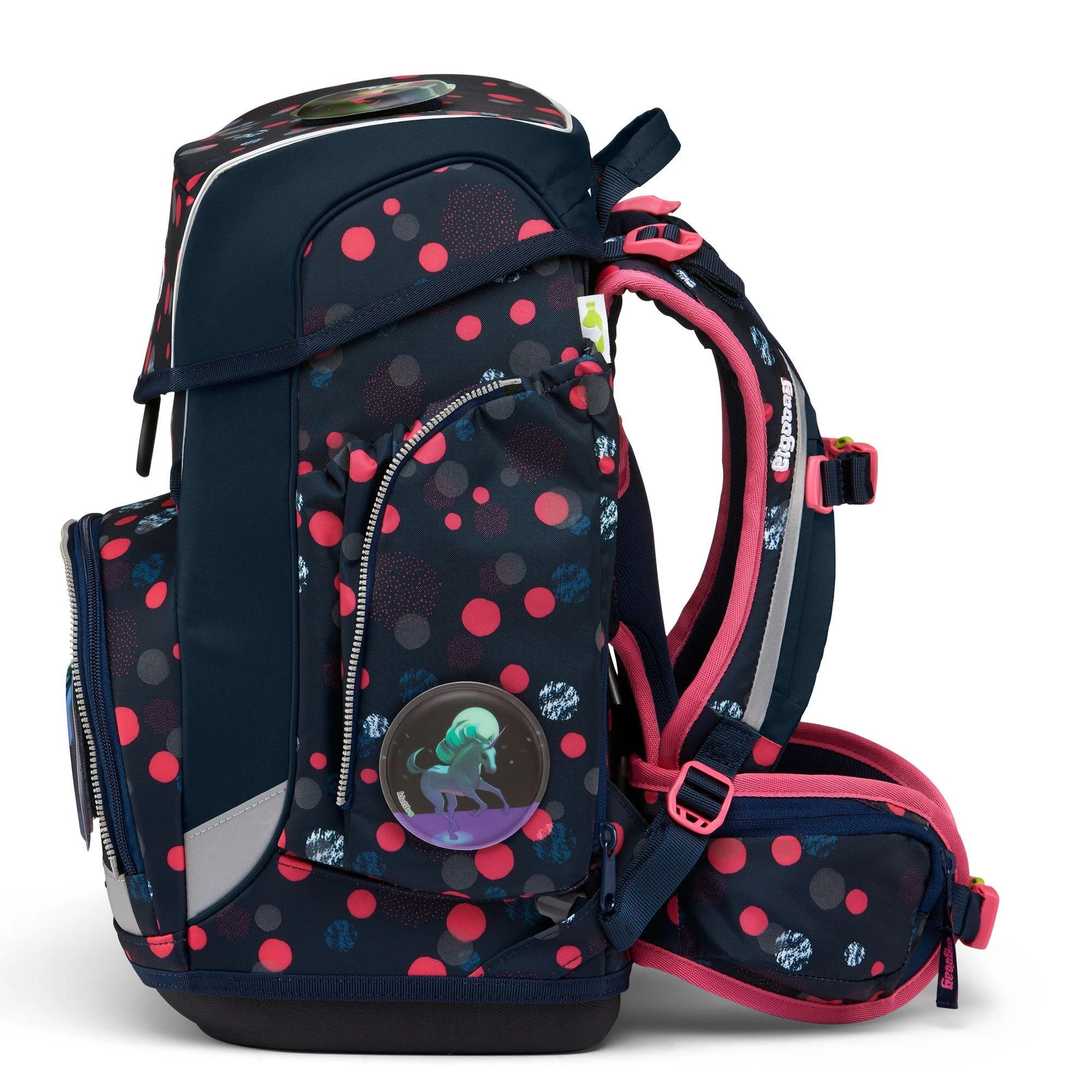 Ergobag Cubo Schulranzen-Set 5tlg. Inkl. Klettie-Set In Phantbärsiewelt 3 Ergobag Cubo Schulranzen-Set 5tlg. Inkl. Klettie-Set In Phantbärsiewelt – Bild 3