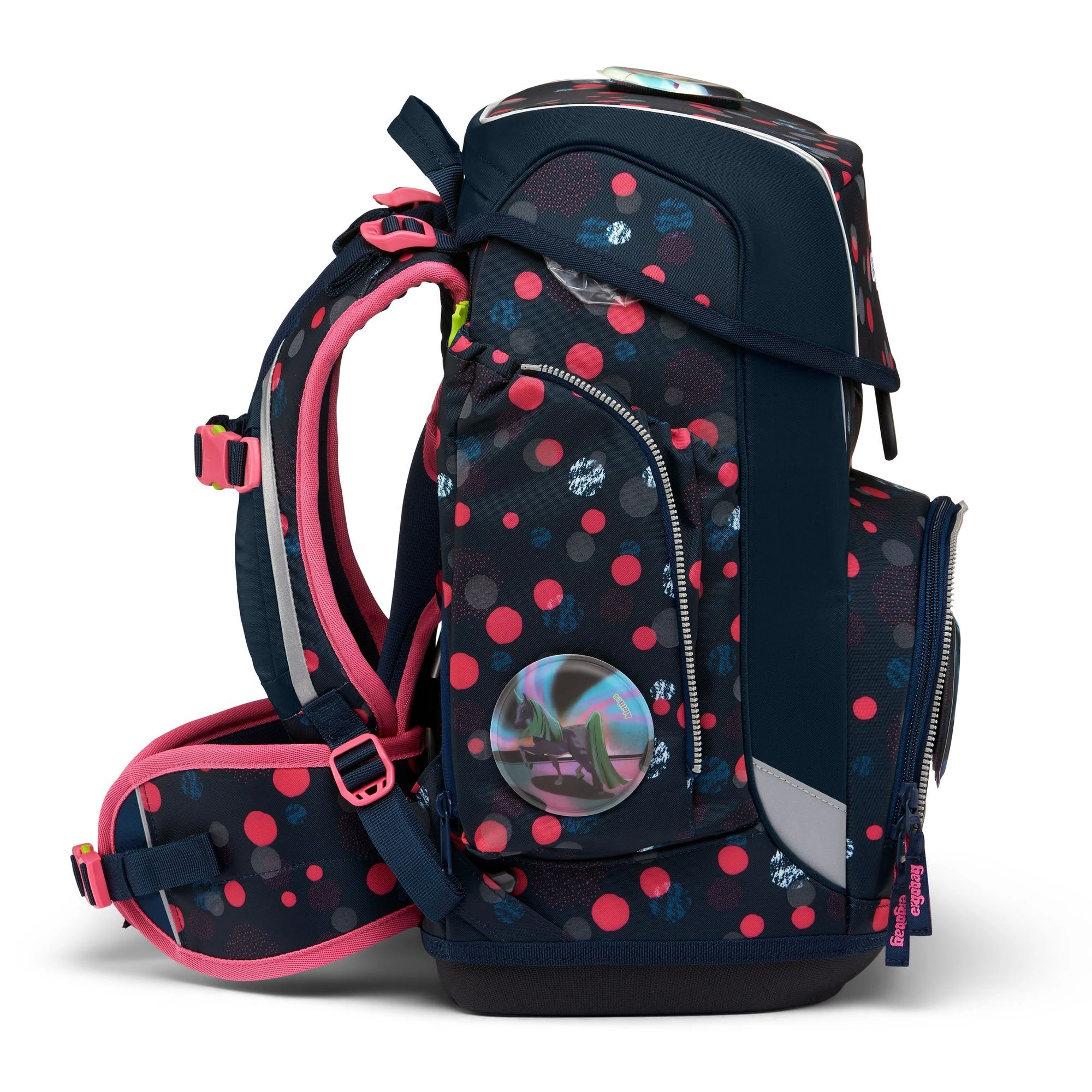 Ergobag Cubo Schulranzen-Set 5tlg. Inkl. Klettie-Set In Phantbärsiewelt 5 Ergobag Cubo Schulranzen-Set 5tlg. Inkl. Klettie-Set In Phantbärsiewelt – Bild 5