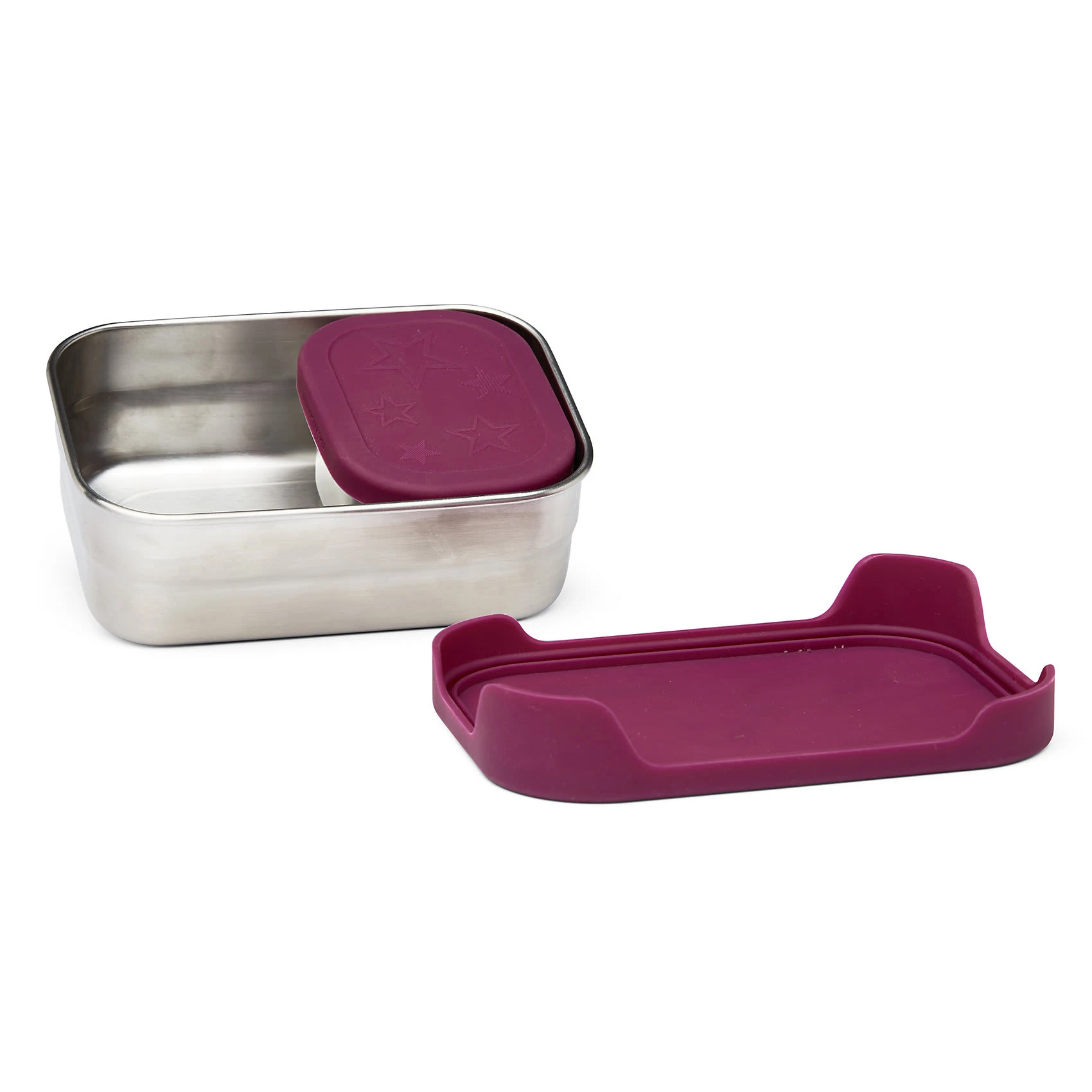 Ergobag Edelstahl Brotdose 2in1 Pferdestar 2 Ergobag Edelstahl Brotdose 2in1 Pferdestar – Bild 2