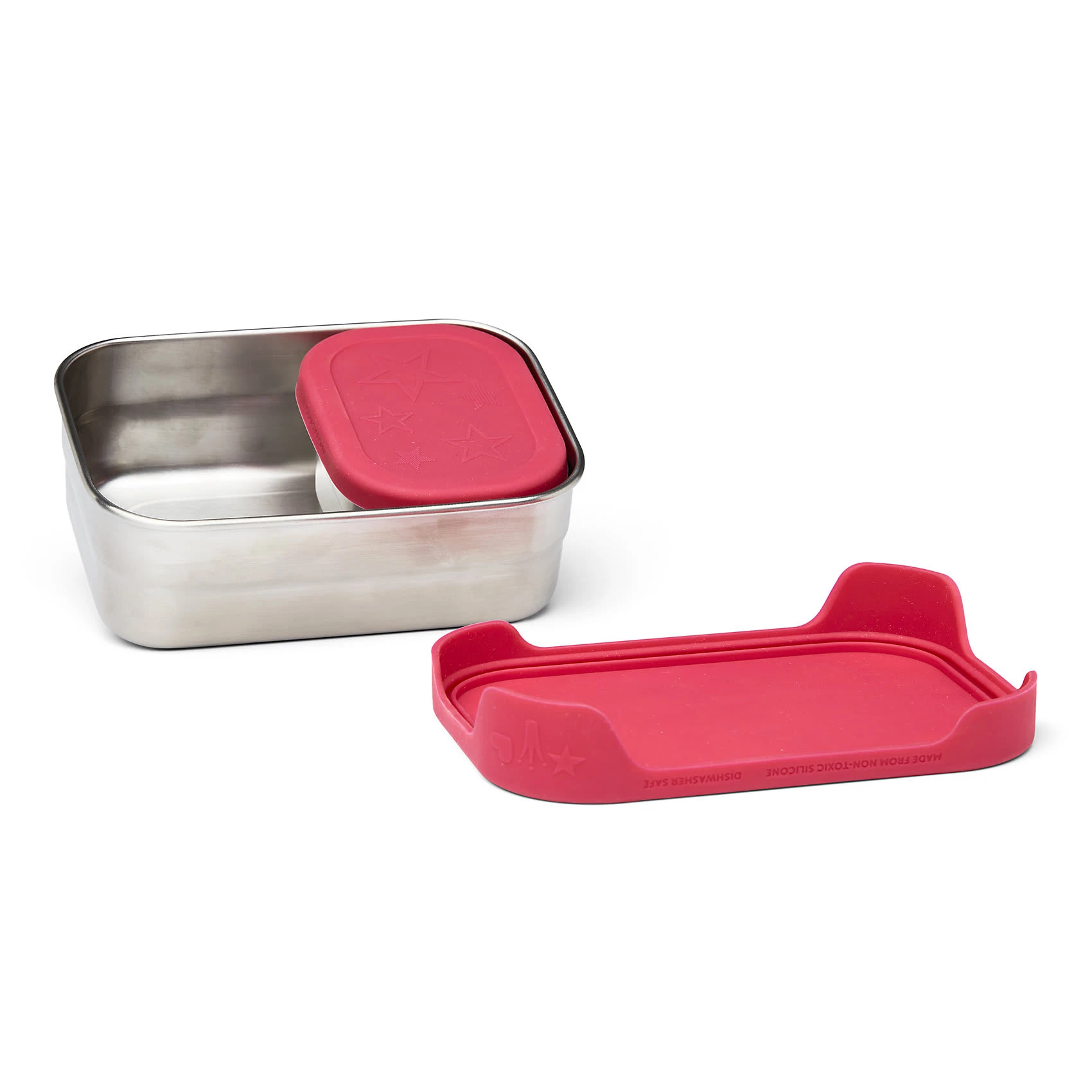 Ergobag Edelstahl Brotdose 2in1 Prinzessin 2 Ergobag Edelstahl Brotdose 2in1 Prinzessin – Bild 2