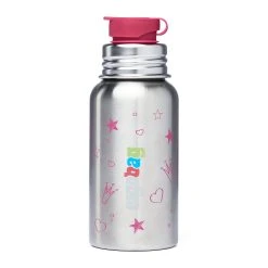 Ergobag Edelstahl Trinkflasche Prinzessin, 500 Ml