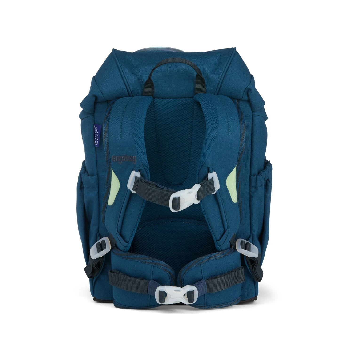 Ergobag Kindergarten-Rucksack ECO Hero RobotBär In Blau 2 Ergobag Kindergarten-Rucksack ECO Hero RobotBär In Blau – Bild 2