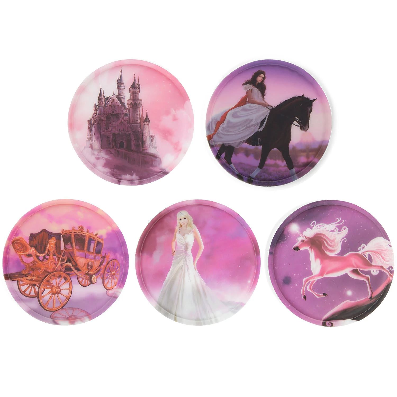 Ergobag Klettie-Set Prinzessin, 5-tlg. 1 Ergobag Klettie-Set Prinzessin, 5-tlg.