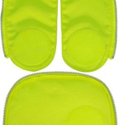 Ergobag LED Seitentaschen-Zipset Gelb, 3-tlg.