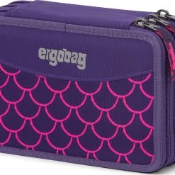 Ergobag Maxi-Federmäppchen PerlentauchBär, Befüllt, 40-tlg.