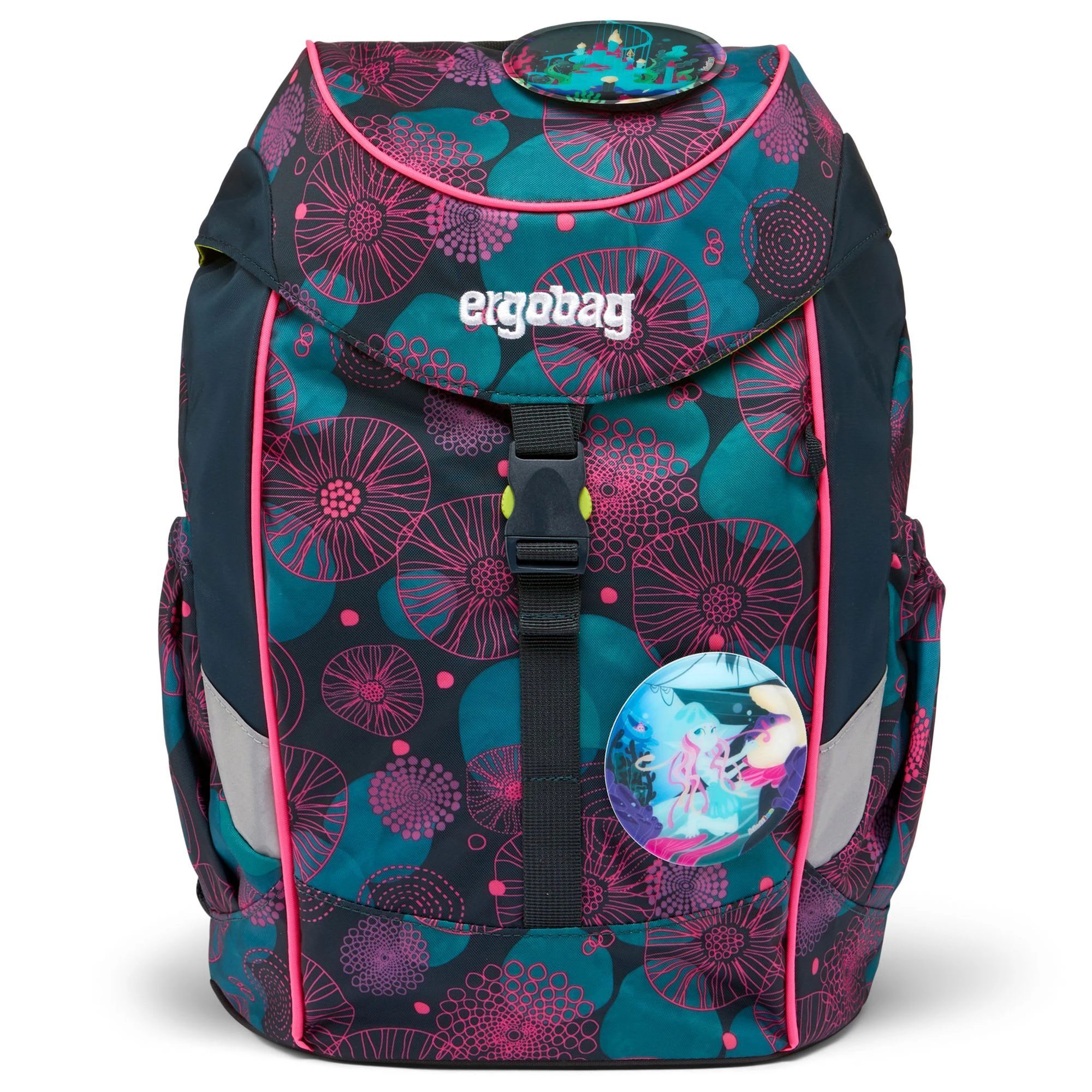 Ergobag Mini Kinderrucksack 33 Cm Inkl. Klettie-Set In Korallbär 1 Ergobag Mini Kinderrucksack 33 Cm Inkl. Klettie-Set In Korallbär