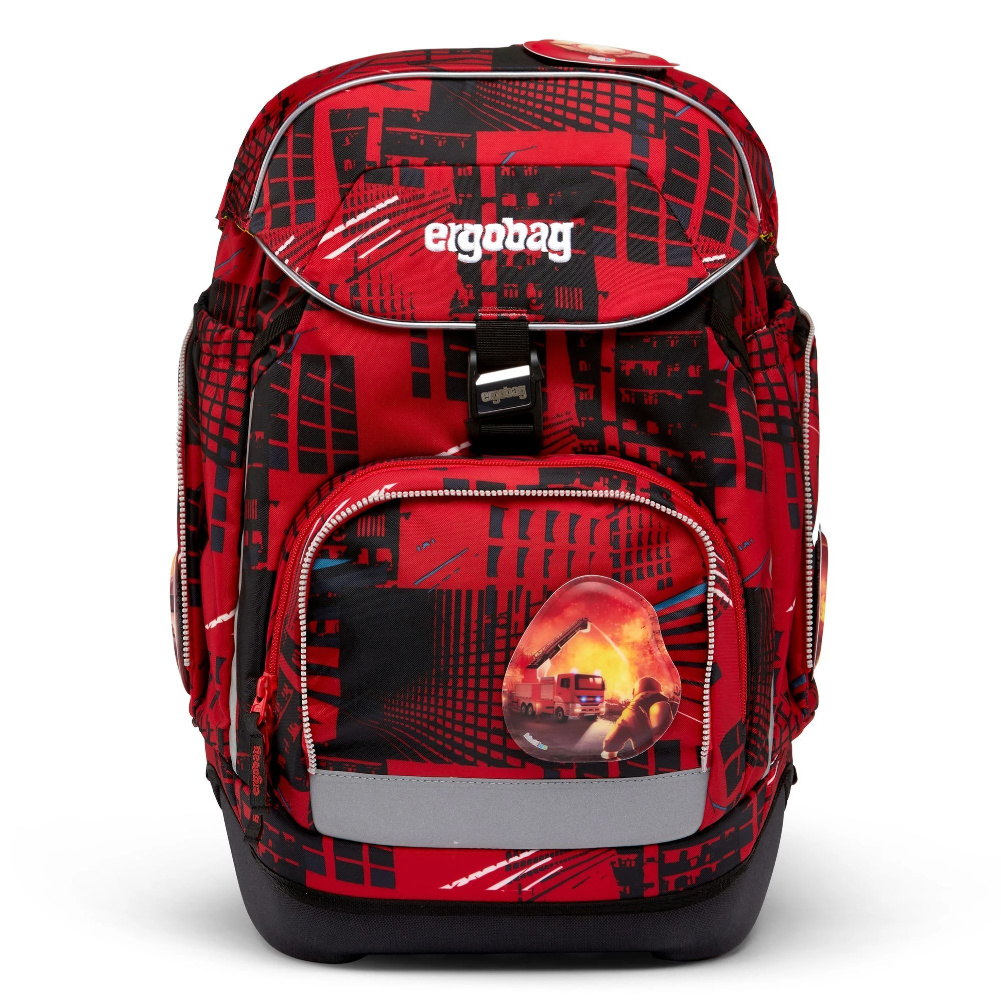 Ergobag Pack Schulranzen-Set 6tlg. Inkl. Klettie-Set In Alarmbärreitschaft 2 Ergobag Pack Schulranzen-Set 6tlg. Inkl. Klettie-Set In Alarmbärreitschaft – Bild 2