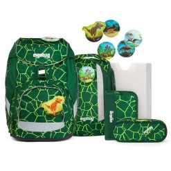 Ergobag Pack Schulranzen-Set 6tlg. Inkl. Klettie-Set In Bärrex