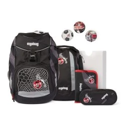 Ergobag Pack Schulranzen-Set 6tlg. Inkl. Klettie-Set In Domstürmbär