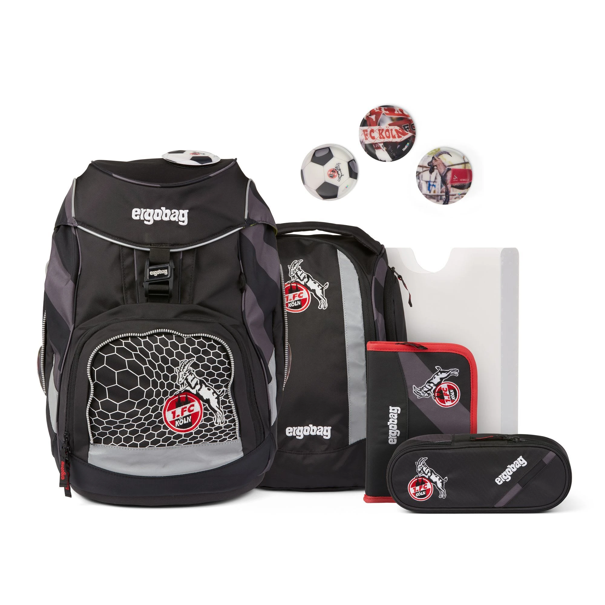 Ergobag Pack Schulranzen-Set 6tlg. Inkl. Klettie-Set In Domstürmbär 1 Ergobag Pack Schulranzen-Set 6tlg. Inkl. Klettie-Set In Domstürmbär