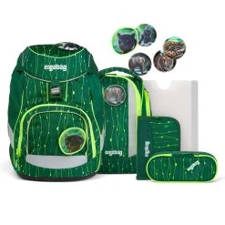 Ergobag Pack Schulranzen-Set 6tlg. Inkl. Klettie-Set In Rambazambär