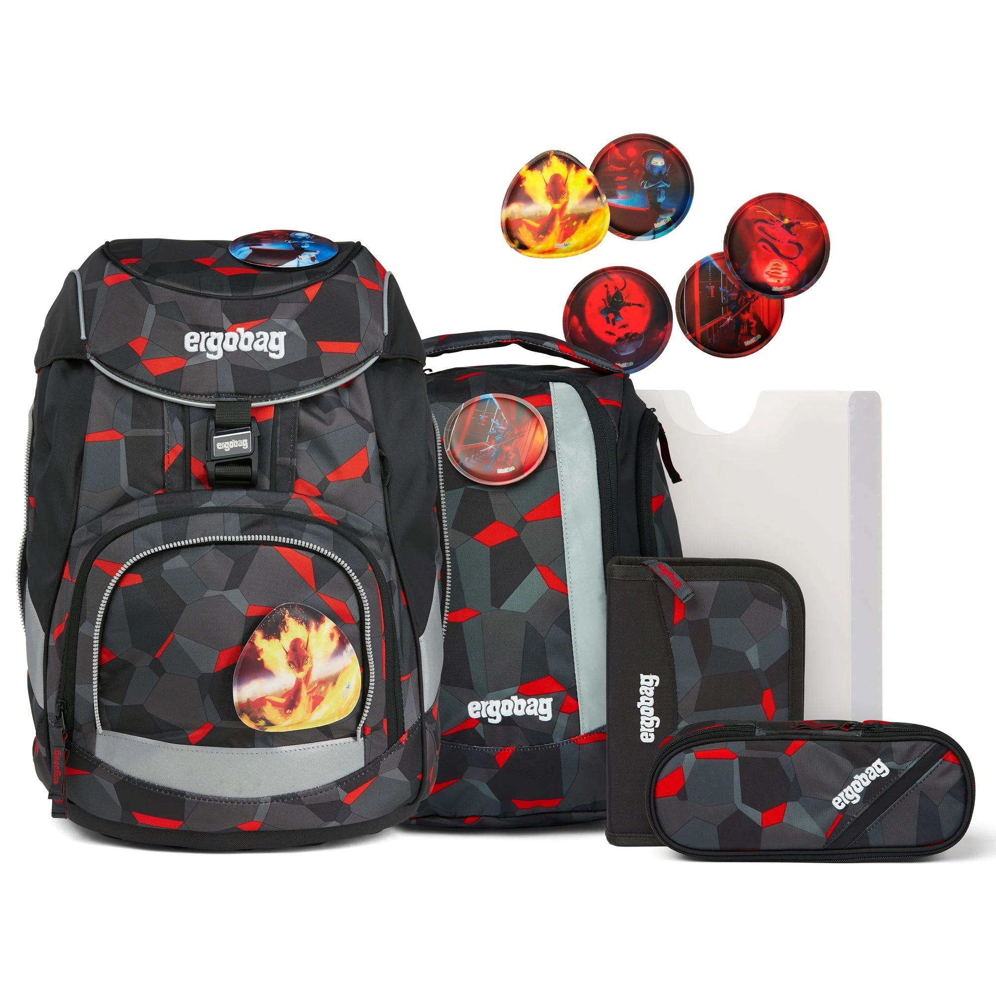 Ergobag Pack Schulranzen Set 6tlg. Inkl. Klettie-Set In Taekbärdo 1 Ergobag Pack Schulranzen Set 6tlg. Inkl. Klettie-Set In Taekbärdo