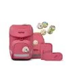 Ergobag Schulranzen Cubo Lamas In Bärjamas 5-teiliges Set In Rosa