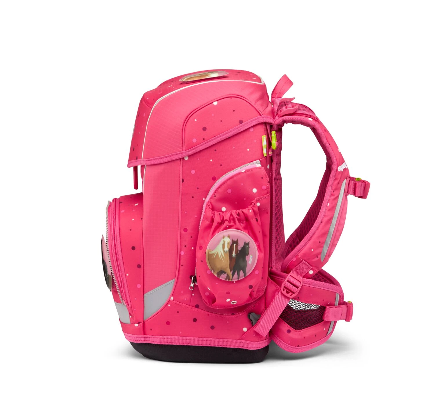 Ergobag Schulranzen Cubo Light Urlaub Auf Dem ReitBärhof 22/23 5-teiliges Set In Rosa 6 Ergobag Schulranzen Cubo Light Urlaub Auf Dem ReitBärhof 22/23 5-teiliges Set In Rosa – Bild 6