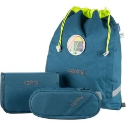 Ergobag Schulranzen Cubo Set 4.0 ECO Edition In RobotBär -Yeaz Geschäft ergobag schulranzen cubo set 4 0 eco edition in robotbar 4