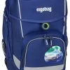 Ergobag Schulranzen Cubo Set In BlaulichtBär