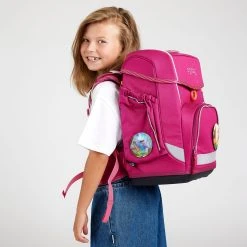 Ergobag Schulranzen Cubo WaldzauBär 5-teiliges Set In Lila -Yeaz Geschäft ergobag schulranzen cubo waldzaubar 5 teiliges set in lila 5