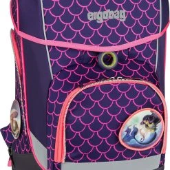 Ergobag Schulranzenset Cubo Light PerlentauchBär Lumi, 5-tlg. (2023)