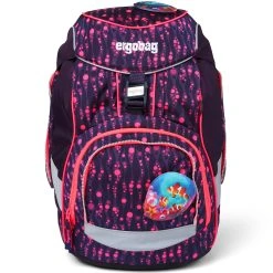 Ergobag Schulranzenset Pack Bärmuda Viereck, 6-tlg. (2023)