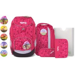 Ergobag Schulranzenset Pack HufBäreisen, 6-tlg. (2023)