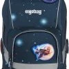 Ergobag Schulranzenset Wide KoBärnikus Galaxy Glow, 5-tlg. (2023)