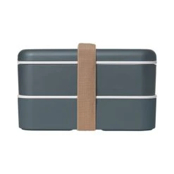 Fabelab Lunchbox In Anthrazit - (B)18,7 X (H)10,8 X (T)10,7 Cm