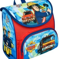 Feuerwehrmann Sam Vorschulranzen "Cutie" In Blau/ Rot - (B)21 X (H)23 X (T)13 Cm